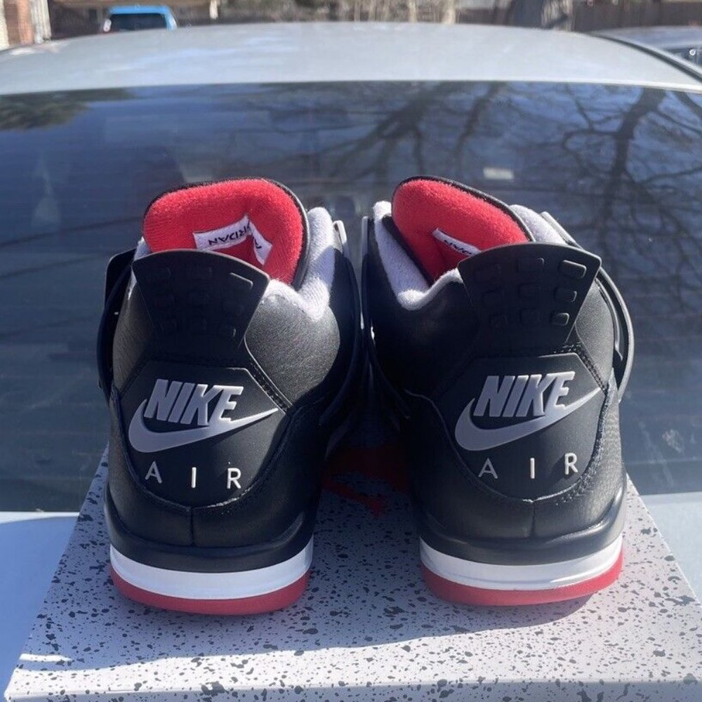 Size 10.5 - Air Jordan 4 Retro Bred Reimagined - Picture 2 of 3